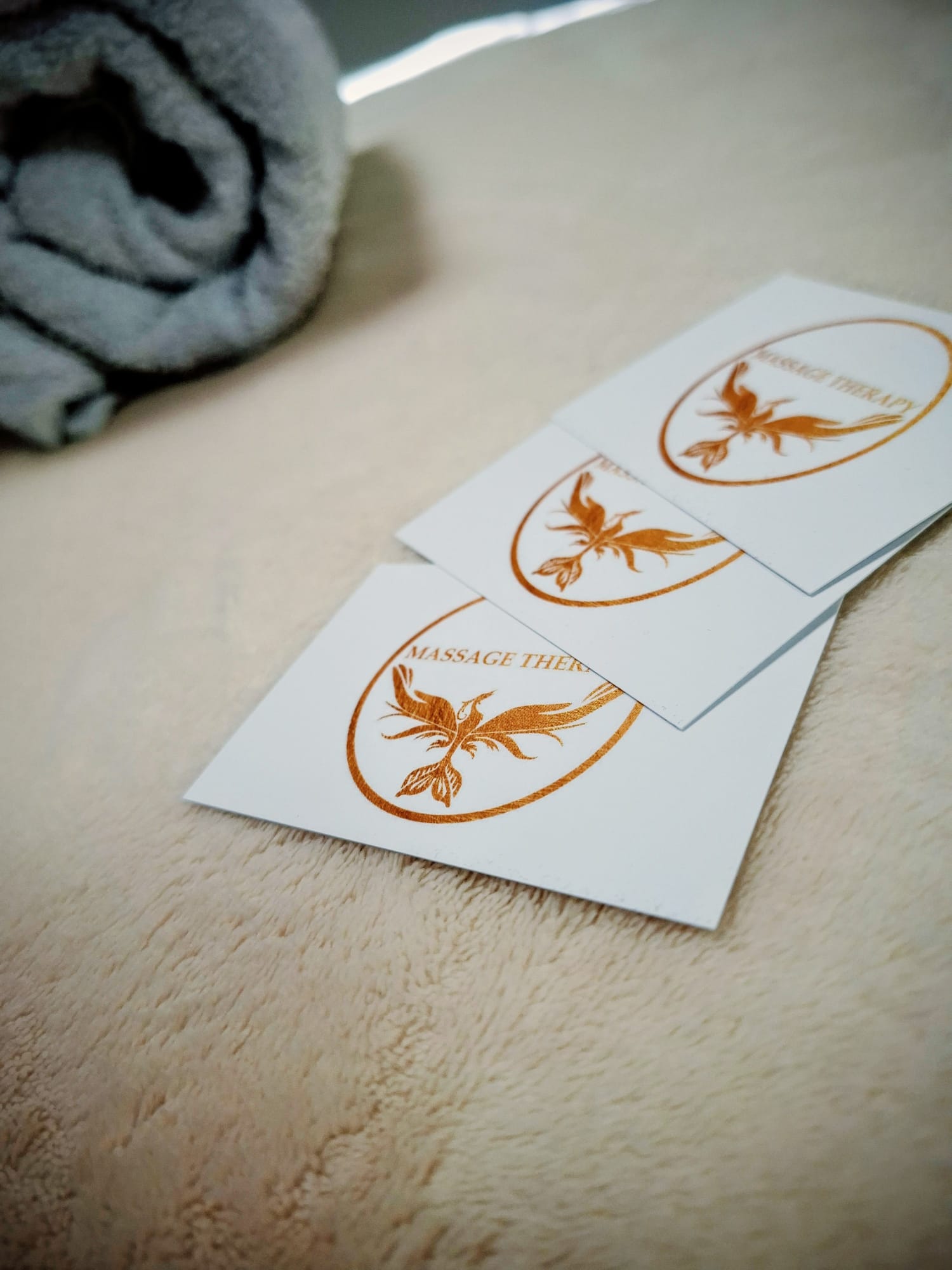 Massage Therapy – Visitenkarten