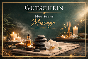 Massage Gutschein - Hot-Stone Massage